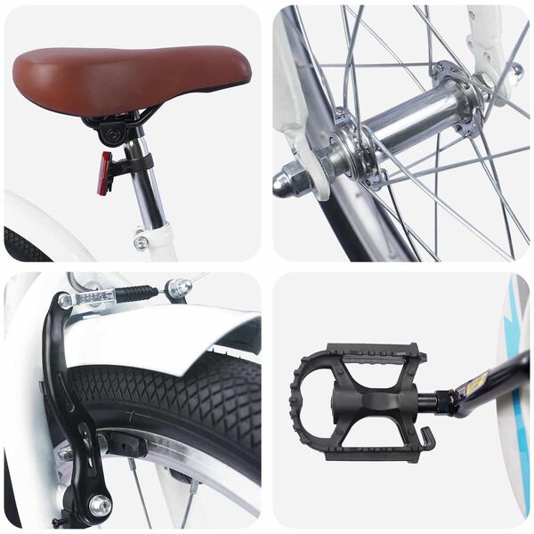 vidaXL &Pi;&alpha;&iota;&delta;&iota;&kappa;ό &Pi;&omicron;&delta;ή&lambda;&alpha;&tau;&omicron; 18 ί&nu;&tau;&sigma;&epsilon;&sigmaf; &gamma;&iota;&alpha; 5-7 &Epsilon;&tau;ώ&nu; &Lambda;&epsilon;&upsilon;&kappa;ό