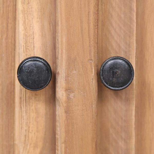 vidaXL Βοηθητικό Ντουλάπι 65 x 30 x 75 εκ. από Μασίφ Ξύλο Teak