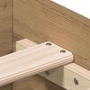 vidaXL Σκελετός Κρεβατιού Artisan Oak 120 x 190 cm Επεξεργασμένο ξύλο