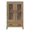 vidaXL Highboard &mu;&epsilon; &sigma;&upsilon;&rho;&tau;ά&rho;&iota; Artisan Oak 70 x 31 x 115 &epsilon;&kappa;