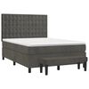 vidaXL &Kappa;&rho;&epsilon;&beta;ά&tau;&iota; Boxspring &mu;&epsilon; &Sigma;&tau;&rho;ώ&mu;&alpha; &Sigma;&kappa;&omicron;ύ&rho;&omicron; &Gamma;&kappa;&rho;&iota; 140x190 &epsilon;&kappa;. &Beta;&epsilon;&lambda;&omicron;ύ&delta;&iota;&nu;&omicron;