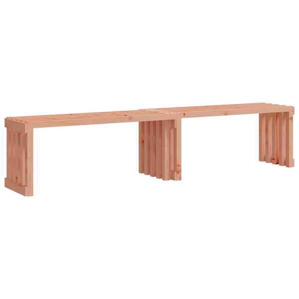 vidaXL Παγκάκι Κήπου Επεκτάσιμο 212,5x40,5x45 εκ. Μασίφ Ψευδοτσούγκα