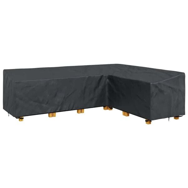 vidaXL Κάλυμμα Επίπλων Εξωτερικού Χώρου 286 x 222 x 80 εκ. Ύφασμα 600D