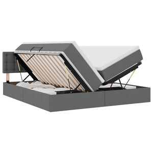 vidaXL &Kappa;&rho;&epsilon;&beta;ά&tau;&iota; &mu;&epsilon; &phi;ώ&tau;&alpha; &lambda;&omega;&rho;ί&delta;&alpha;&sigmaf; LED &Sigma;&kappa;&omicron;ύ&rho;&omicron; &Gamma;&kappa;&rho;&iota; 180 x 200 cm ύ&phi;&alpha;&sigma;&mu;&alpha;