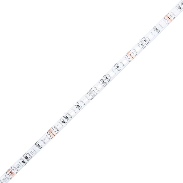 vidaXL Έπιπλο Τοίχου Τηλεόρασης με LED Μαύρο 180x31x38 εκ.
