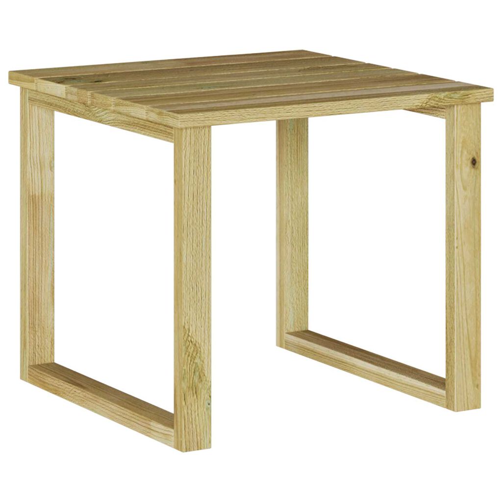 vidaXL Τραπέζι Ξαπλώστρας 40x40x36 cm Εμποτισμένο Ξύλο Πεύκου