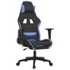 vidaXL &Kappa;&alpha;&rho;έ&kappa;&lambda;&alpha; Gaming &Mu;&alpha;ύ&rho;&eta;/&Mu;&pi;&lambda;&epsilon; Ύ&phi;&alpha;&sigma;&mu;&alpha; &mu;&epsilon; &Upsilon;&pi;&omicron;&pi;ό&delta;&iota;&omicron;