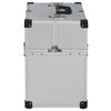vidaXL Εργαλειοθήκη Ασημί 38 x 22,5 x 34 εκ. Αλουμινίου