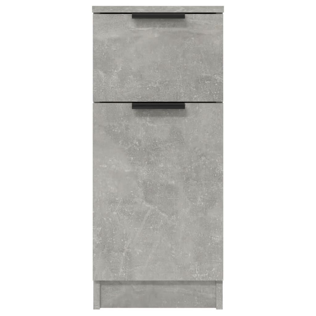 vidaXL Ντουλάπι Γκρι Σκυροδέματος 30x30x70 εκ. Επεξεργασμένο Ξύλο