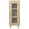vidaXL Ντουλάπι Sonoma Δρυς 34,5x34x90 εκ. από Επεξεργασμένο Ξύλο