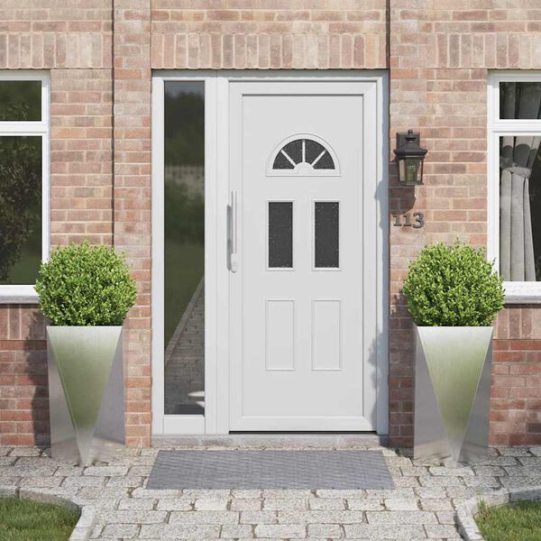 vidaXL &Gamma;&lambda;ά&sigma;&tau;&rho;&alpha; 2 pcs &Alpha;&sigma;&eta;&mu;ί 40 x 40 x 75 cm &Alpha;&nu;&omicron;&xi;&epsilon;ί&delta;&omega;&tau;&omicron; &alpha;&tau;&sigma;ά&lambda;&iota;