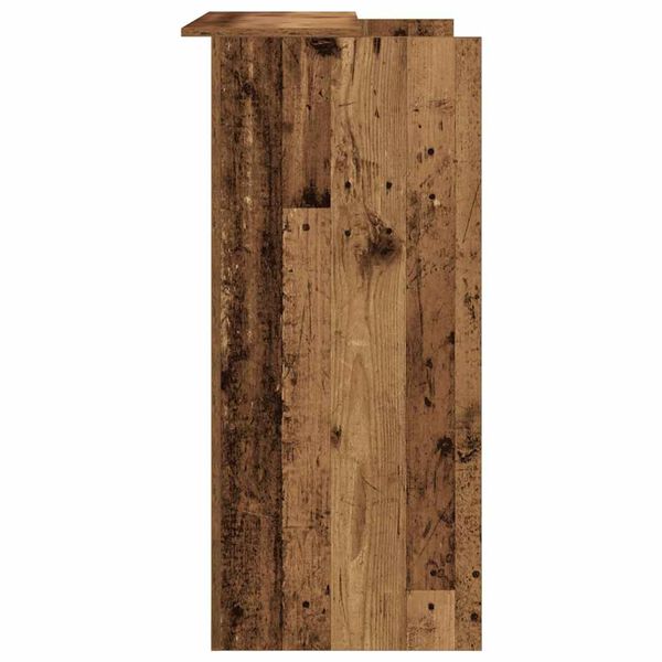 vidaXL Γραφείο υποδοχής Παλιό Ξύλο 100x50x103,5 εκ. Επεξεργασμένο Ξύλο