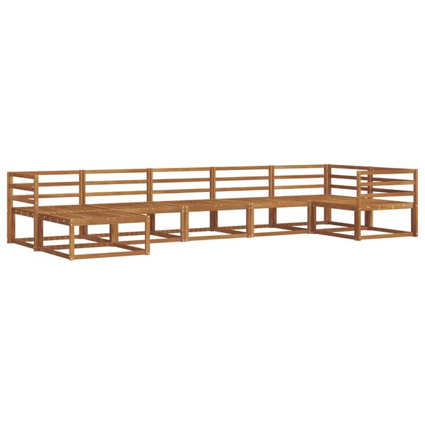 vidaXL &Sigma;&epsilon;&iota;&rho;ά &Kappa;&alpha;&nu;&alpha;&pi;έ &Epsilon;&xi;&omega;&tau;&epsilon;&rho;&iota;&kappa;&omicron;ύ 7 pcs &Phi;&upsilon;&sigma;&iota;&kappa;ό &Sigma;&tau;&epsilon;&rho;&epsilon;ό &Xi;ύ&lambda;&omicron; &Alpha;&kappa;&alpha;&kappa;ί&alpha;&sigmaf;