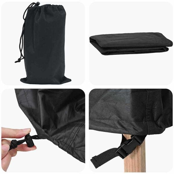 vidaXL Κάλυμμα Επίπλων Εξωτερικού Χώρου 200 x 100 x 89 εκ