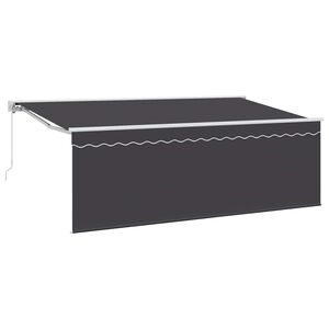 vidaXL &Alpha;&nu;&alpha;&delta;&iota;&pi;&lambda;&omicron;ύ&mu;&epsilon;&nu;&eta; &tau;έ&nu;&tau;&alpha; &Kappa;&rho;&epsilon;&mu; 350 x 200 cm &Pi;&omicron;&lambda;&upsilon;&epsilon;&sigma;&tau;έ&rho;&alpha;&sigmaf; &kappa;&alpha;&iota; &Alpha;&lambda;&omicron;&upsilon;&mu;ί&nu;&iota;&omicron;