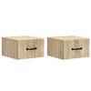 vidaXL &Tau;&omicron;ί&chi;&omicron;&upsilon; &Kappa;&rho;&epsilon;&mu;&alpha;&sigma;&tau;ό &Kappa;&omicron;&mu;&omicron;&delta;ί&nu;&omicron; 2 pcs Sonoma &Delta;&rho;&upsilon;&sigmaf; 34,5 x 33 x 20 &epsilon;&kappa;.