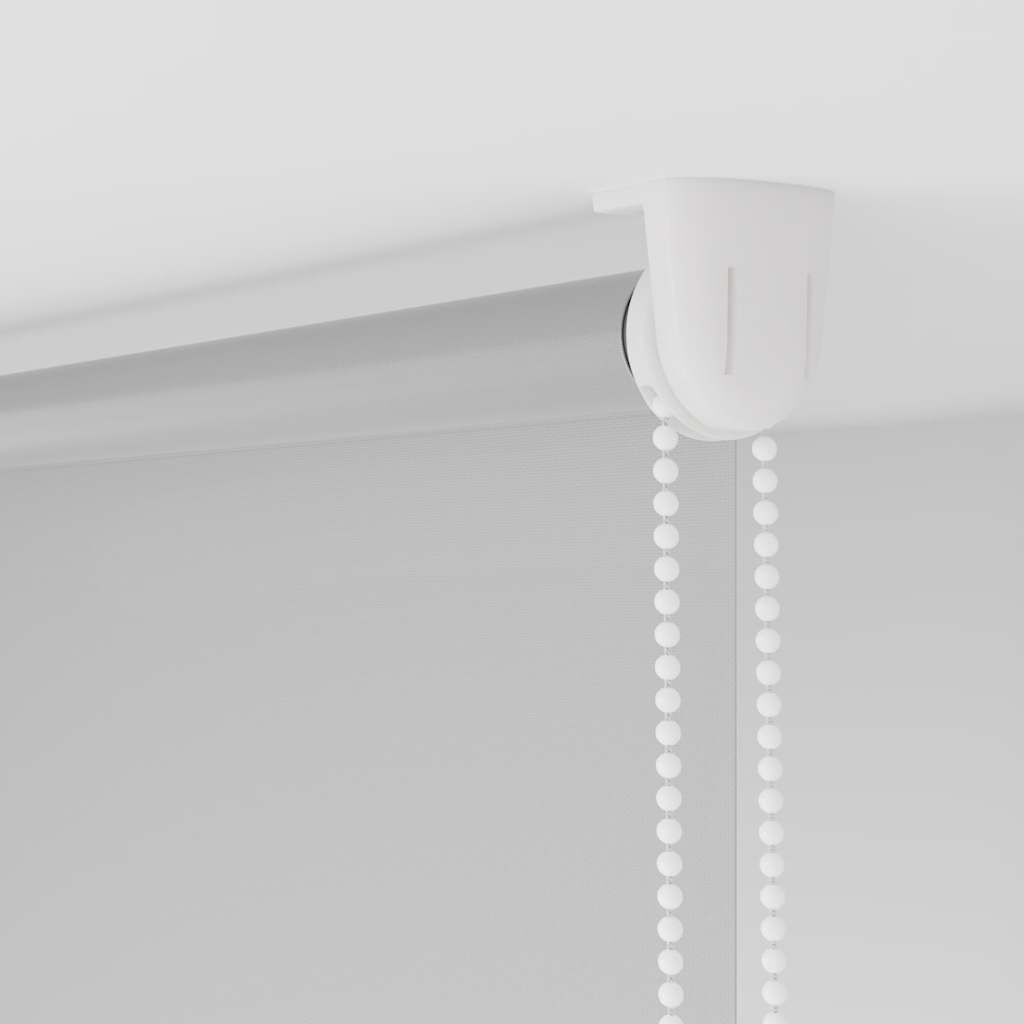 vidaXL Ρολέρ Μπλακάουτ ανοιχτό γκρι 75x175 cm Πλάτος υφάσματος 70,7cm