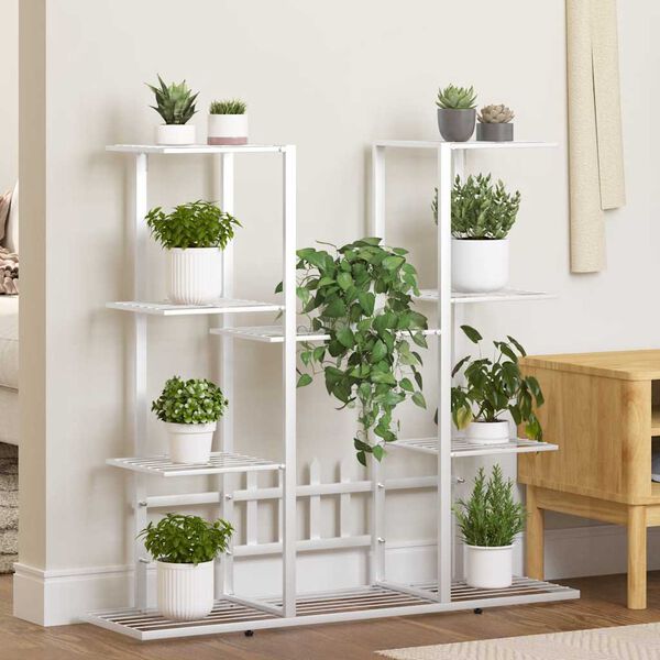 vidaXL &Beta;ά&sigma;&eta; &Lambda;&omicron;&upsilon;&lambda;&omicron;&upsilon;&delta;&iota;ώ&nu; &Lambda;&epsilon;&upsilon;&kappa;ή 94,5 x 25 x 89 &epsilon;&kappa;. &Sigma;&iota;&delta;&epsilon;&rho;έ&nu;&iota;&alpha;