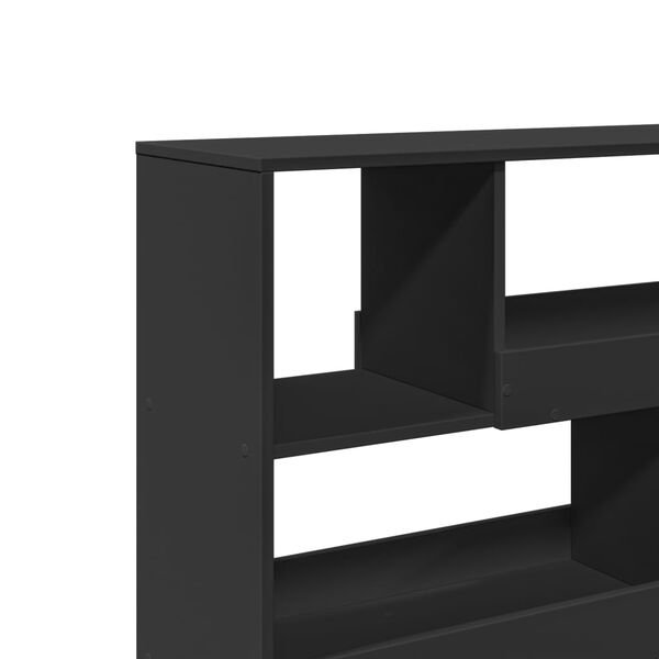 vidaXL Βιβλιοθήκη/Διαχωριστικό Χώρου Μαύρο 100x33x94,5 εκ.