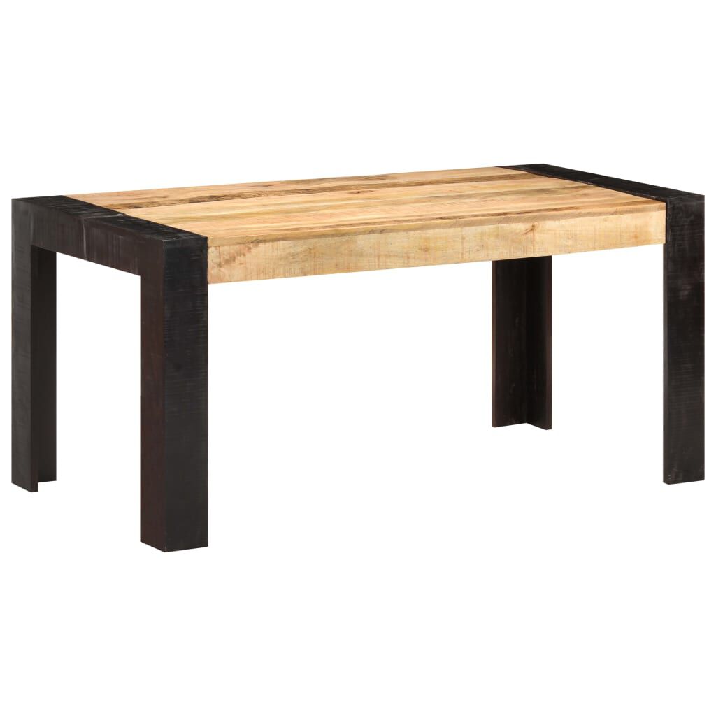 vidaXL Τραπεζαρία 160 x 80 x 76 εκ. από Μασίφ Ξύλο Μάνγκο