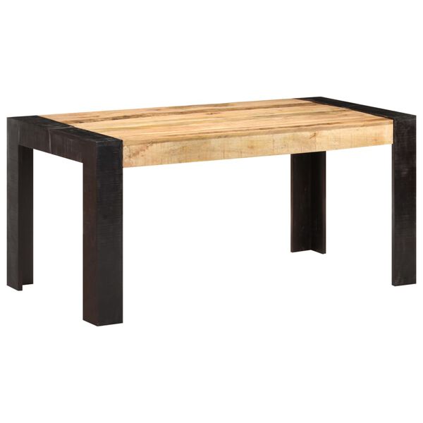 vidaXL Τραπεζαρία 160 x 80 x 76 εκ. από Μασίφ Ξύλο Μάνγκο