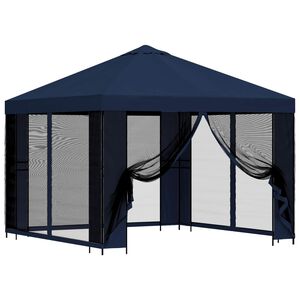 vidaXL &Kappa;ή&pi;&omicron;&sigmaf; &Gamma;&kappa;&alpha;&zeta;ebo &mu;&epsilon; &Pi;&lambda;&epsilon;&upsilon;&rho;&iota;&kappa;ά &Tau;&omicron;ί&chi;&omicron;&upsilon;&sigmaf; 3 x 3 m &Mu;&pi;&lambda;&epsilon;