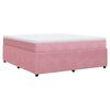 vidaXL &Kappa;&rho;&epsilon;&beta;ά&tau;&iota; Boxspring &mu;&epsilon; &Sigma;&tau;&rho;ώ&mu;&alpha; &Rho;&omicron;&zeta; 180x200 &epsilon;&kappa;. &Beta;&epsilon;&lambda;&omicron;ύ&delta;&iota;&nu;&omicron;
