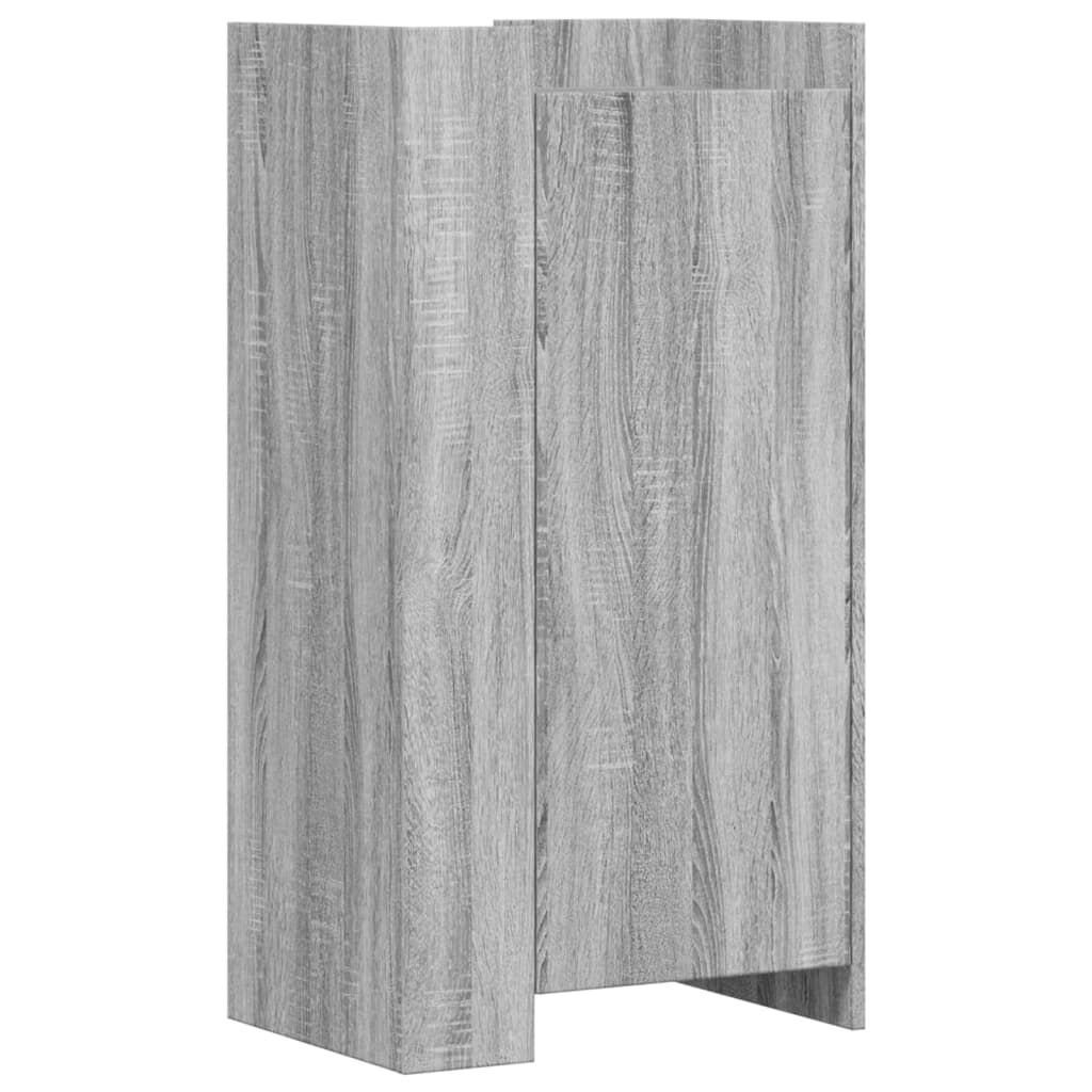vidaXL Παπουτσοθήκη Γκρι Sonoma 52x37,5x100 εκ. από Επεξεργ. Ξύλο