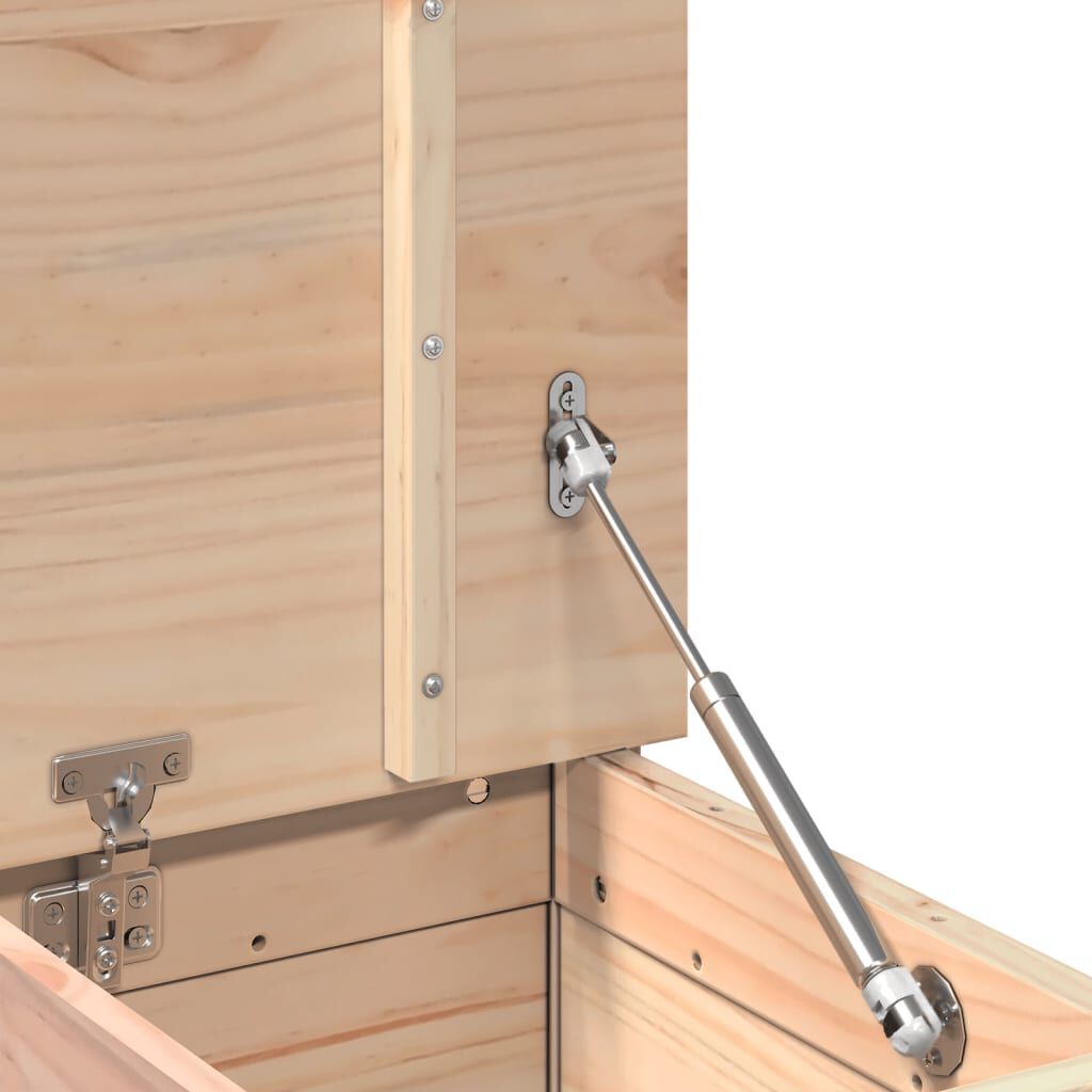 vidaXL Πάγκος 110 x 41 x 76,5 εκ. από Μασίφ Ξύλο Πεύκου