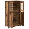 vidaXL Highboard &Pi;&alpha;&lambda;&iota;ό &Xi;ύ&lambda;&omicron; 62 x 32 x 106,5 &epsilon;&kappa; &Epsilon;&pi;&epsilon;&xi;&epsilon;&rho;&gamma;&alpha;&sigma;&mu;έ&nu;&omicron; &xi;ύ&lambda;&omicron;