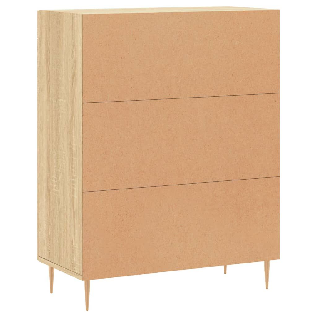 vidaXL Ντουλάπι Sonoma Δρυς 69,5 x 34 x 90 εκ. από Επεξεργασμένο Ξύλο