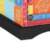 vidaXL Ντουλάπι TV Πολύχρωμο 100 x 35 x 50 εκ Μασίφ ξύλο μάνγκο