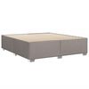 vidaXL &Kappa;&rho;&epsilon;&beta;ά&tau;&iota; Boxspring &mu;&epsilon; &Sigma;&tau;&rho;ώ&mu;&alpha; Taupe 180x200 &epsilon;&kappa;. &Upsilon;&phi;&alpha;&sigma;&mu;ά&tau;&iota;&nu;&omicron;