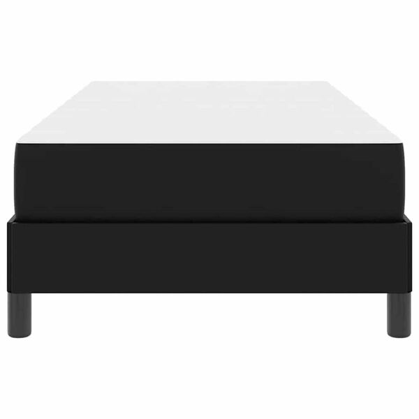 vidaXL Κρεβάτι Άλλο Μαύρο 90 x 200 cm Τεχνητό δέρμα