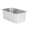 vidaXL Λεκάνες Gastronorm 2 τεμ. GN 1/1 200 χιλ. από Ανοξείδωτο Ατσάλι
