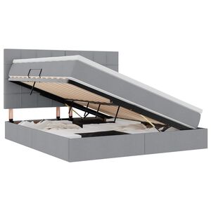 vidaXL &Kappa;&rho;&epsilon;&beta;ά&tau;&iota; &mu;&epsilon; &alpha;&pi;&omicron;&theta;&eta;&kappa;&epsilon;&upsilon;&tau;&iota;&kappa;ό &chi;ώ&rho;&omicron; &kappa;&alpha;&iota; LED &Alpha;&nu;&omicron;&iota;&chi;&tau;ό &gamma;&kappa;&rho;&iota; 160 x 200 cm