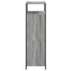 vidaXL Παπουτσοθήκη Γκρι Sonoma 60x34x112 εκ. από Επεξεργ. Ξύλο