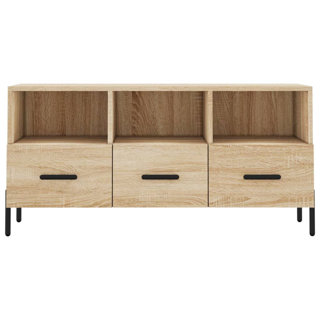 vidaXL Έπιπλο Τηλεόρασης Sonoma Δρυς 102 x 36 x 50 εκ. Επεξεργ. Ξύλο