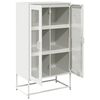 vidaXL Highboard Λευκό 68x39x123 cm Ατσάλι