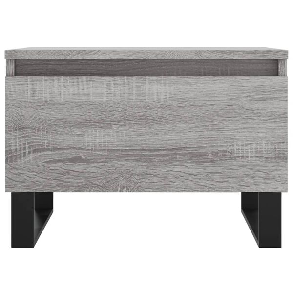 vidaXL Τραπεζάκια Σαλονιού 2 τεμ. Γκρι Sonoma 50x46x35 εκ. Επεξ. Ξύλο