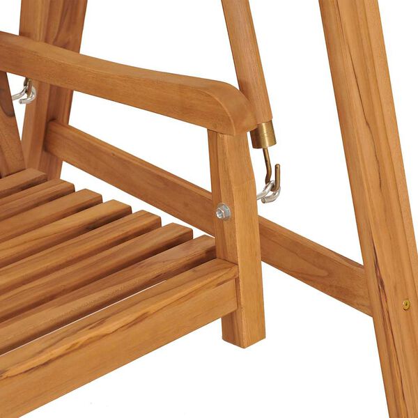 vidaXL Κούνια Κήπου 174 εκ. από Μασίφ Ξύλο Teak