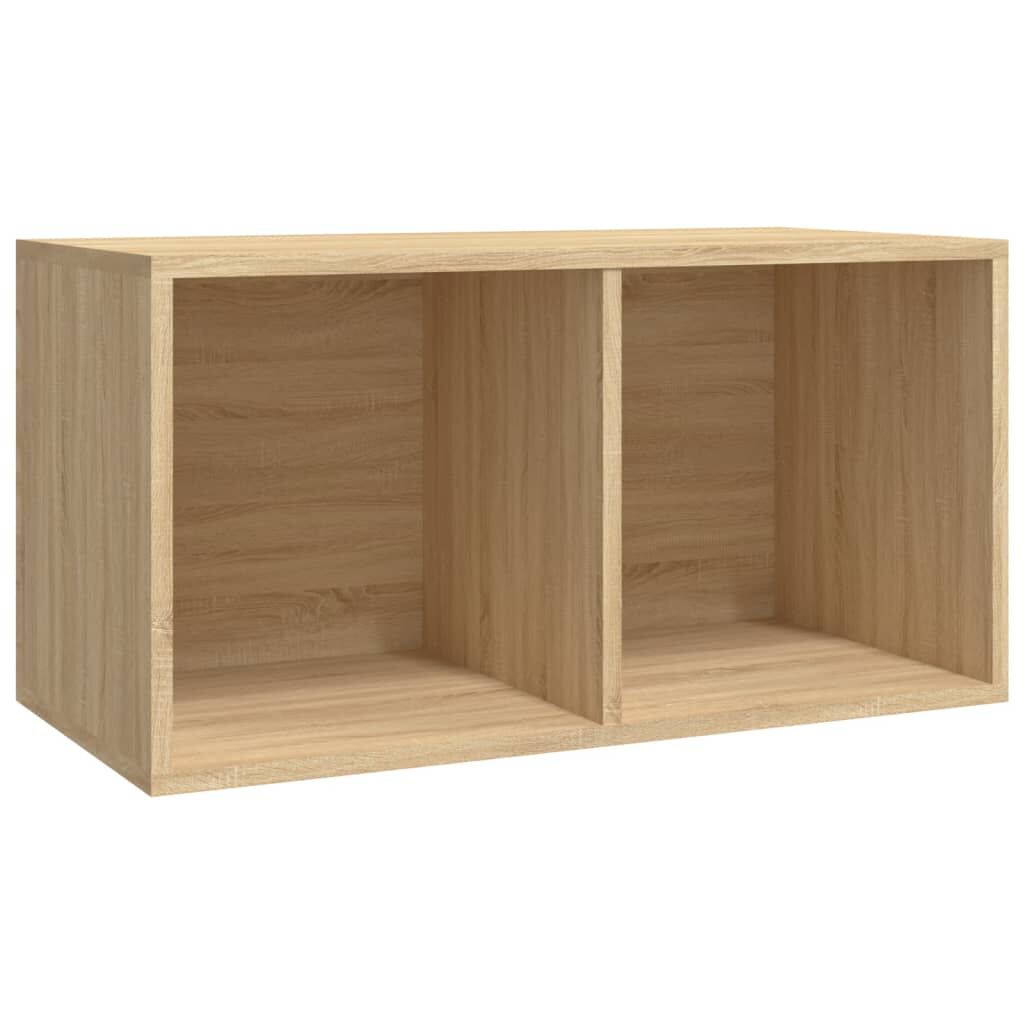 vidaXL Έπιπλο Δίσκων Βινυλίου Sonoma Δρυς 71x34x36 εκ. Επεξεργ. Ξύλο