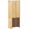 vidaXL Ντουλάπι Corona 74 x 38 x 170 εκ. από Μασίφ Ξύλο Πεύκου