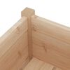 vidaXL Ζαρντινιέρες 2 τεμ. 70 x 31 x 70 εκ από Μασίφ Ξύλο Πεύκου
