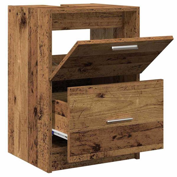 vidaXL Ντουλάπι Νεροχύτη Παλιό Ξύλο 40 x 37 x 59 cm Επεξεργασμένο ξύλο