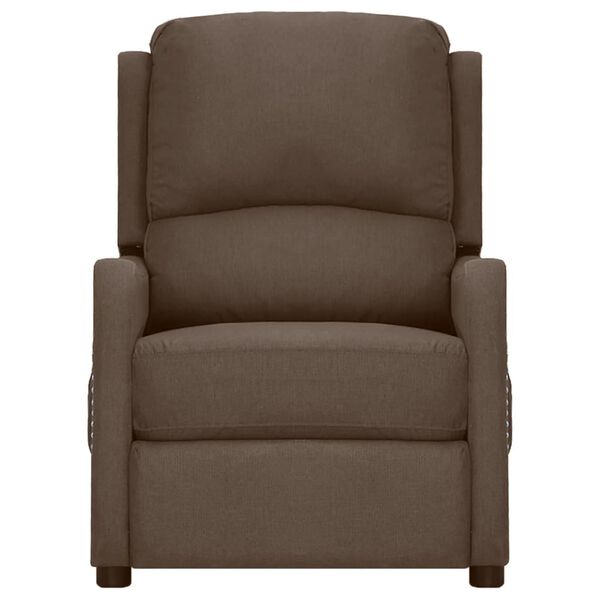 vidaXL &Pi;&omicron;&lambda;&upsilon;&theta;&rho;ό&nu;&alpha; &Mu;&alpha;&sigma;ά&zeta; &mu;&epsilon; &Alpha;&nu;ύ&psi;&omega;&sigma;&eta; Taupe &Upsilon;&phi;&alpha;&sigma;&mu;ά&tau;&iota;&nu;&eta;