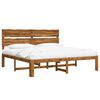 vidaXL &Delta;&iota;&pi;&lambda;ό &Kappa;&rho;&epsilon;&beta;ά&tau;&iota; &mu;&epsilon; &Kappa;&epsilon;&phi;&alpha;&lambda;ά&rho;&iota; ROSTOCK &Phi;&upsilon;&sigma;&iota;&kappa;ό 193 x 203 cm
