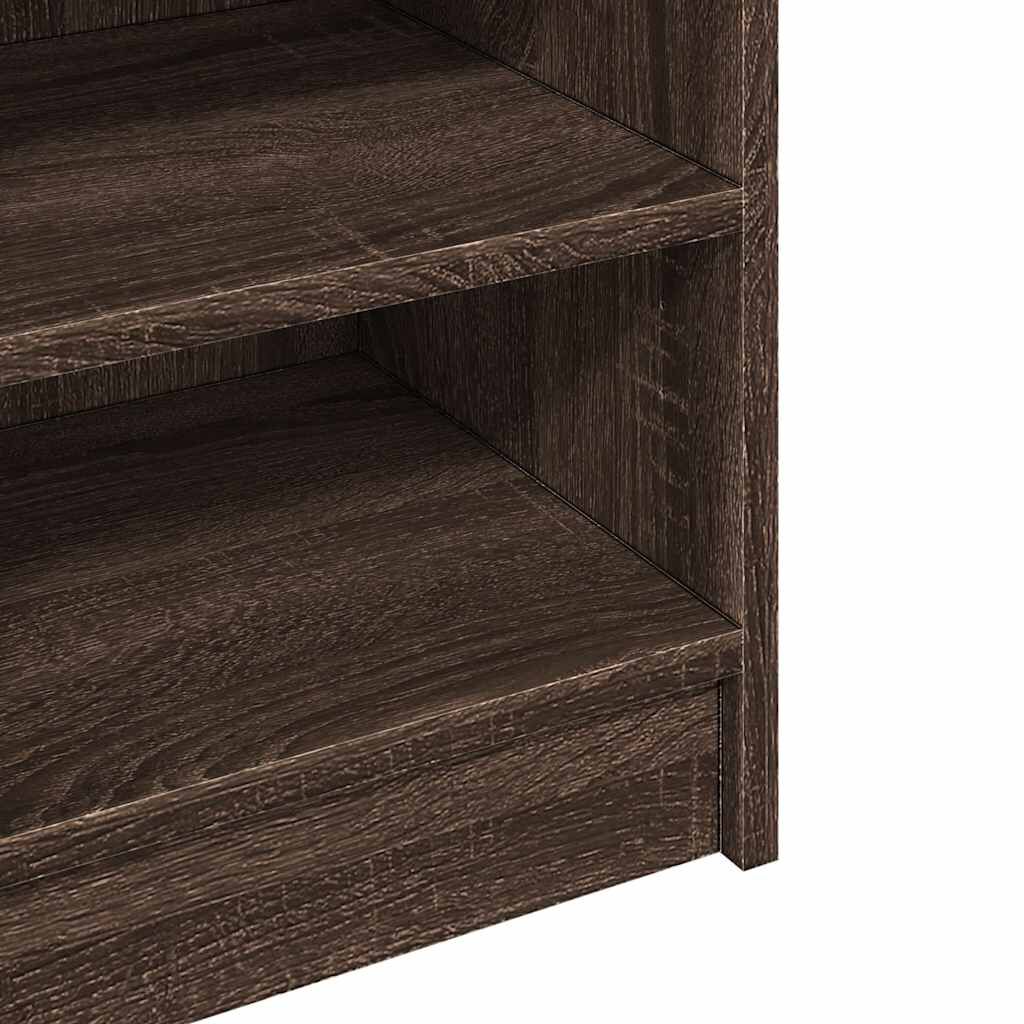 vidaXL Ντουλάπι Νιπτήρα Καφέ δρυς 90x29x55 εκ. Επεξεργασμένο Ξύλο