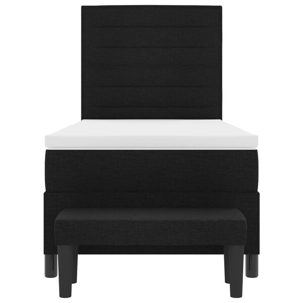 vidaXL &Kappa;&rho;&epsilon;&beta;ά&tau;&iota; &mu;&epsilon; &epsilon;&lambda;&alpha;&tau;ή&rho;&iota;&alpha; &mu;&epsilon; &sigma;&tau;&rho;ώ&mu;&alpha; &Mu;&alpha;ύ&rho;&omicron; 80 x 200 cm ύ&phi;&alpha;&sigma;&mu;&alpha;