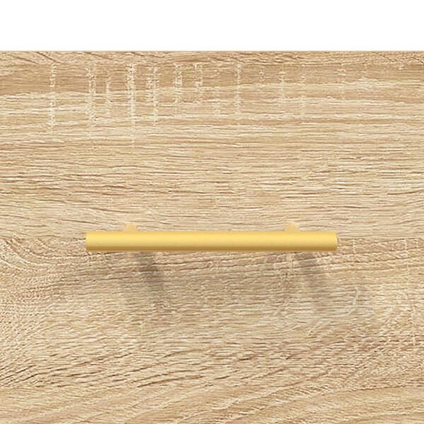 vidaXL Κομοδίνα Επιτοίχια 2 τεμ. Sonoma Δρυς 35 x 35 x 20 εκ.